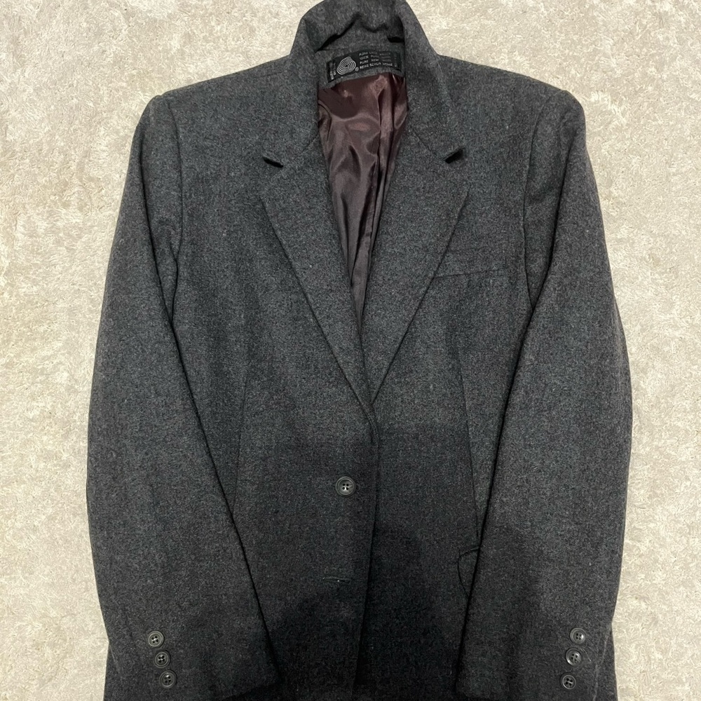 Reine schurwolle blazer